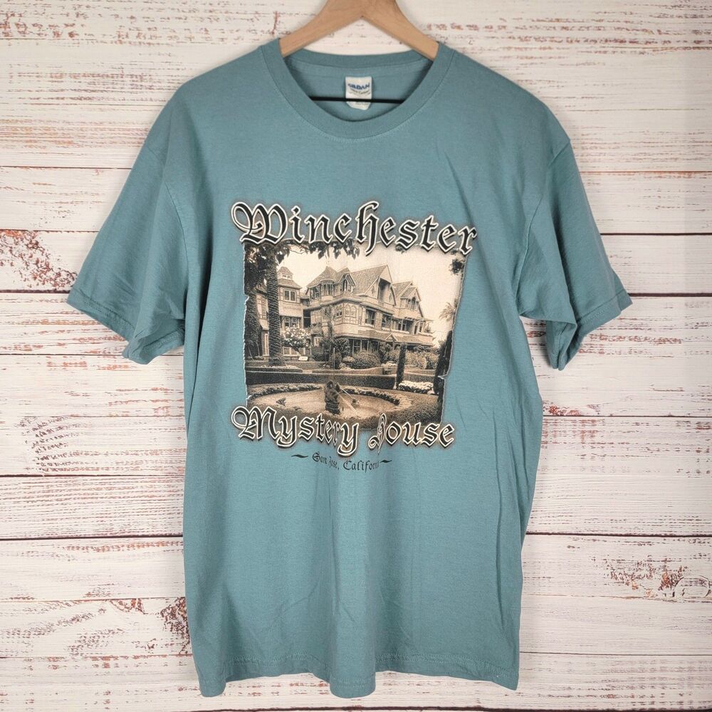 Winchester Mystery House T Shirt Mens Size L San Jose California EUC